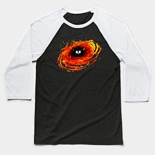 cartoon black hole Baseball T-Shirt